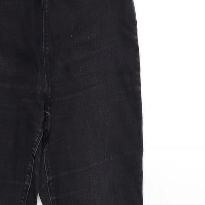 Matalan Womens Black  Denim Jegging Jeans Size 10 L27 in
