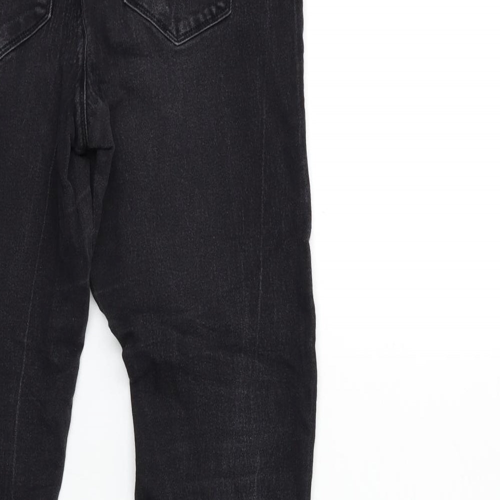 Matalan Womens Black  Denim Jegging Jeans Size 10 L27 in
