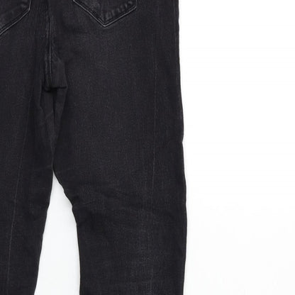 Matalan Womens Black  Denim Jegging Jeans Size 10 L27 in
