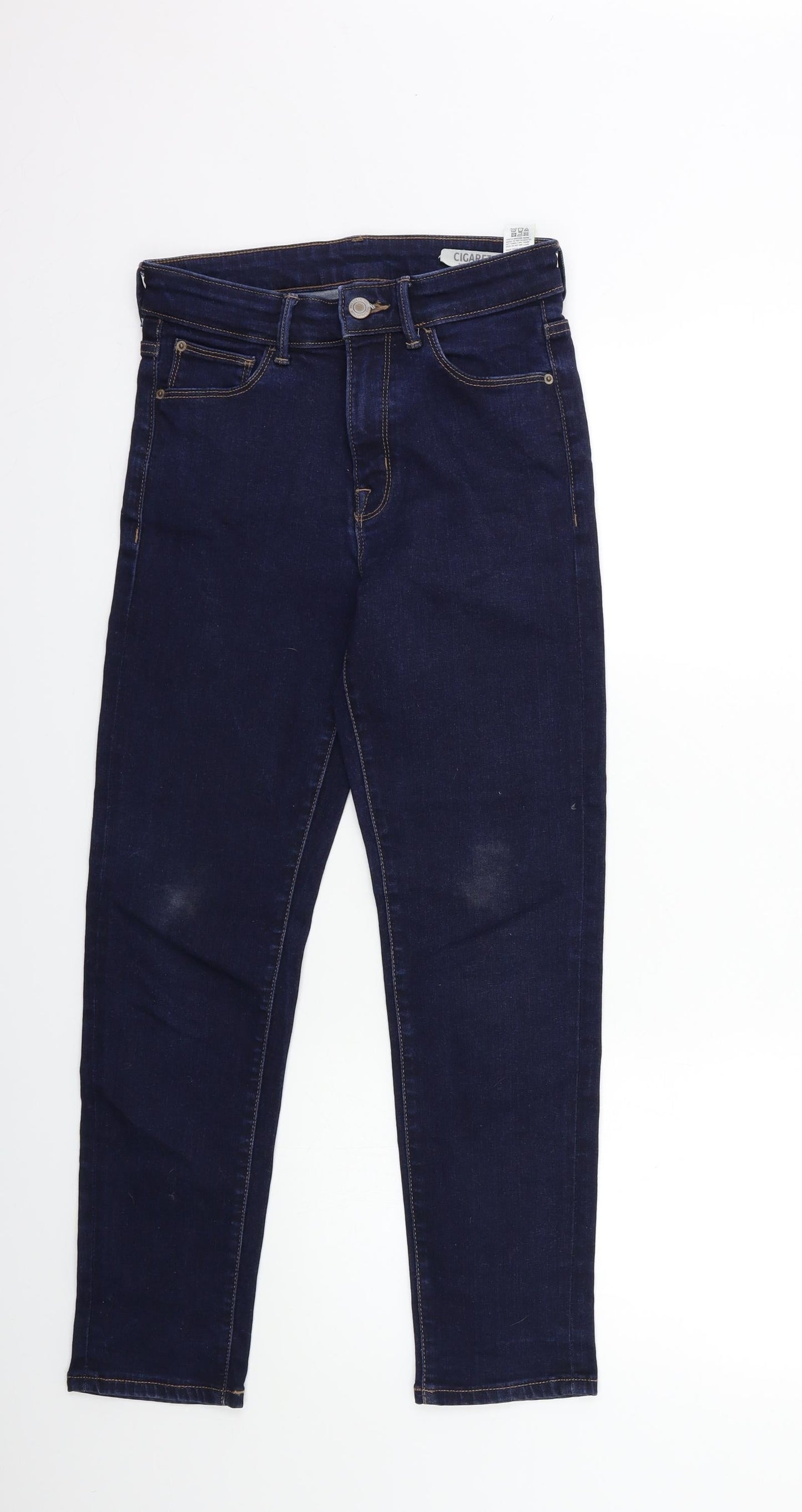 Womens UK Size 8 Marks and Spencer Regular Fit Skinny Blue Jeans