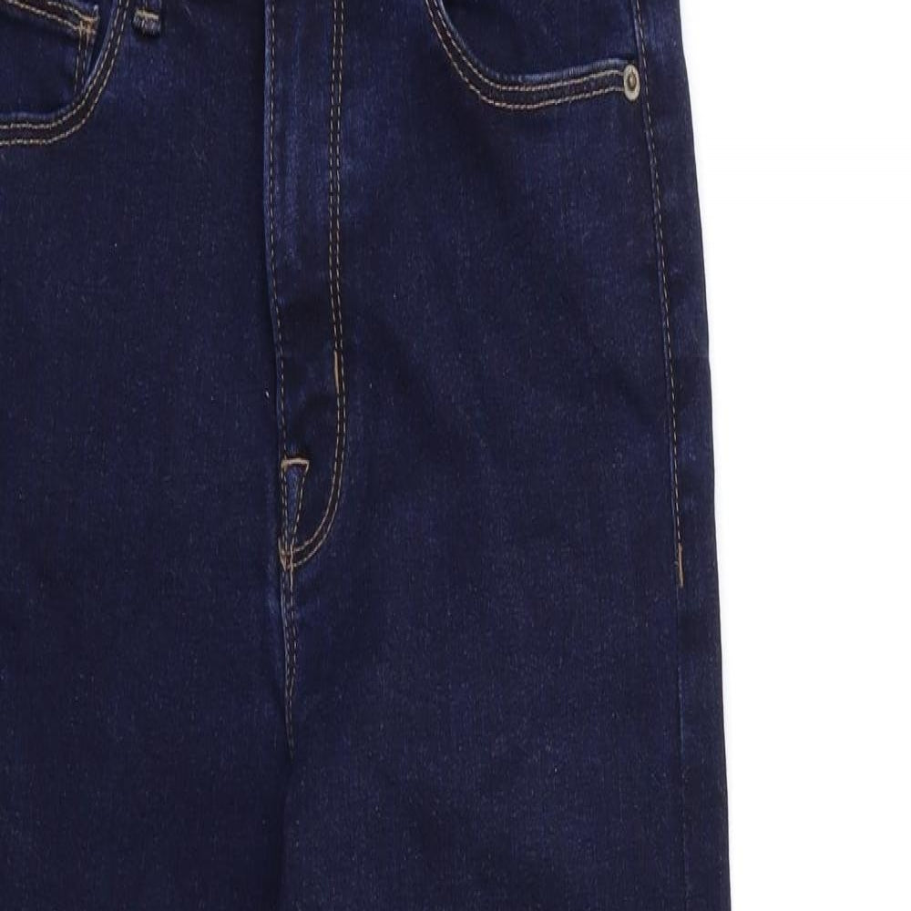 Womens UK Size 8 Marks and Spencer Regular Fit Skinny Blue Jeans