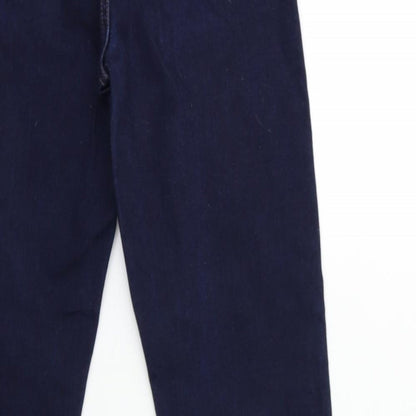 Womens UK Size 8 Marks and Spencer Regular Fit Skinny Blue Jeans