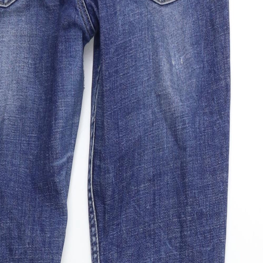 Womens UK Size 30 in Marks and Spencer Regular Fit Skinny Blue Jeans