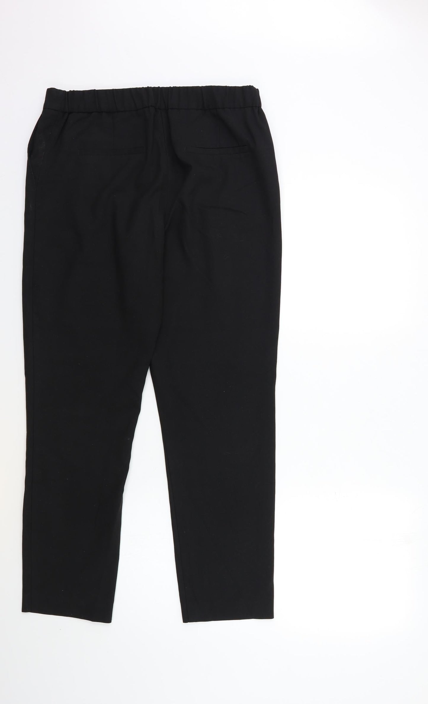 Womens UK Size 10 NEXT Regular Fit  Black Trousers