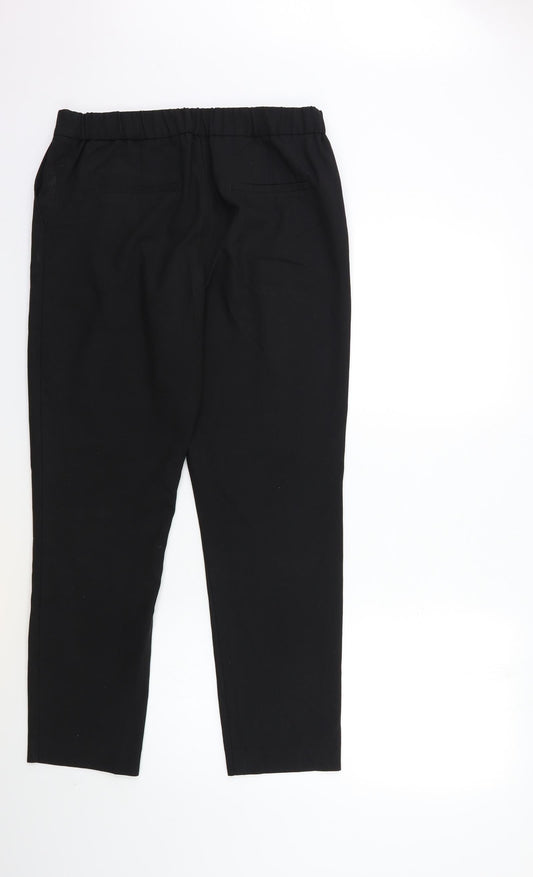 Womens UK Size 10 NEXT Regular Fit  Black Trousers