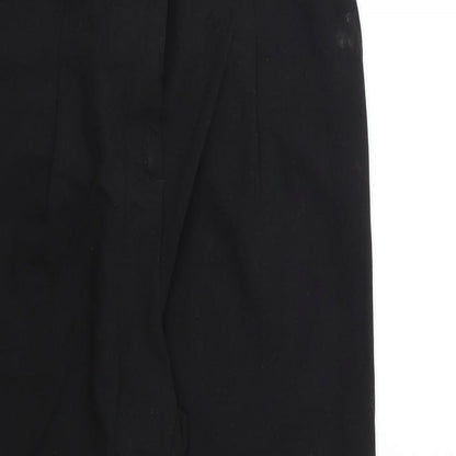 Womens UK Size 10 NEXT Regular Fit  Black Trousers
