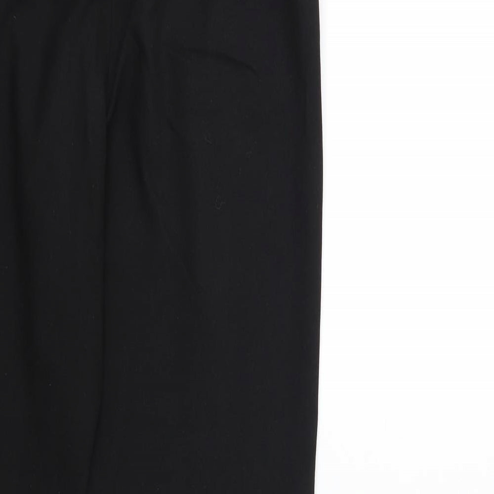 Womens UK Size 10 NEXT Regular Fit  Black Trousers