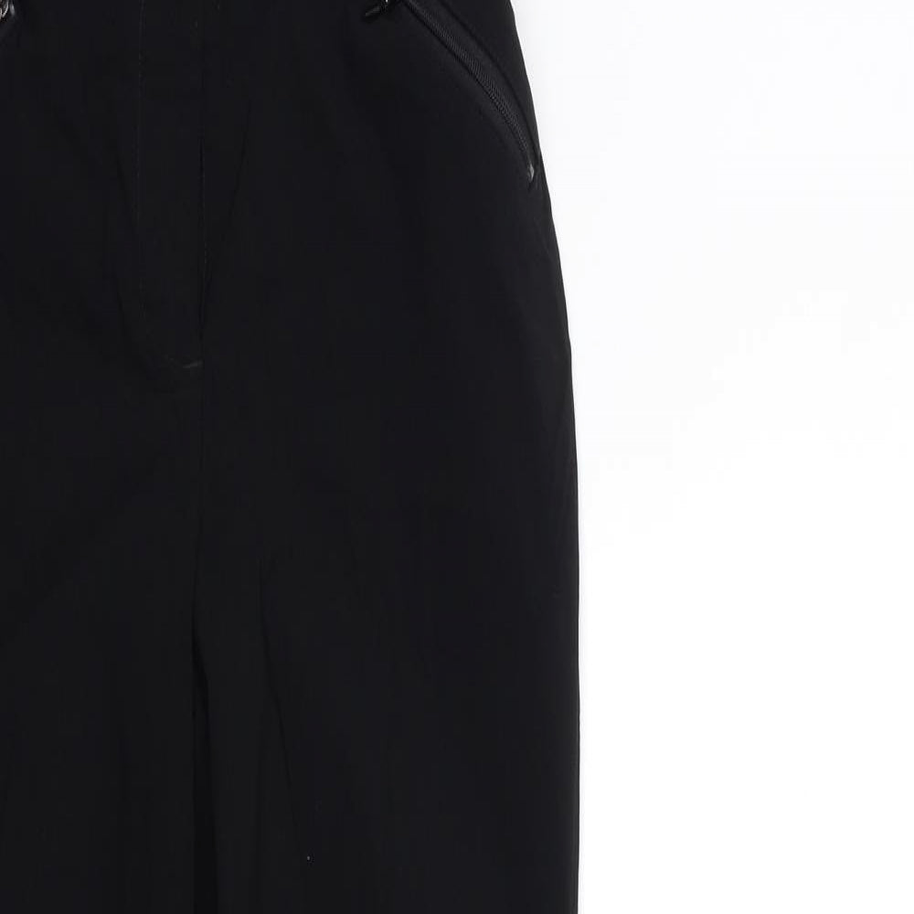 George Girls Black   Snow Pants Trousers Size 13 Years
