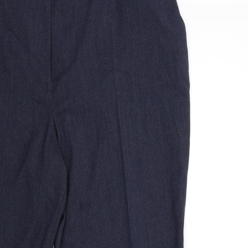Bonmarché Womens Blue   Trousers  Size 18 L25 in
