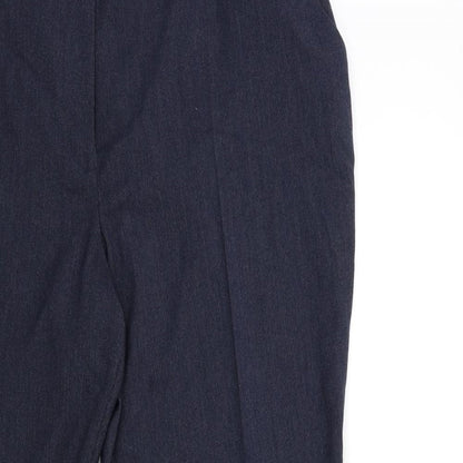 Bonmarché Womens Blue   Trousers  Size 18 L25 in