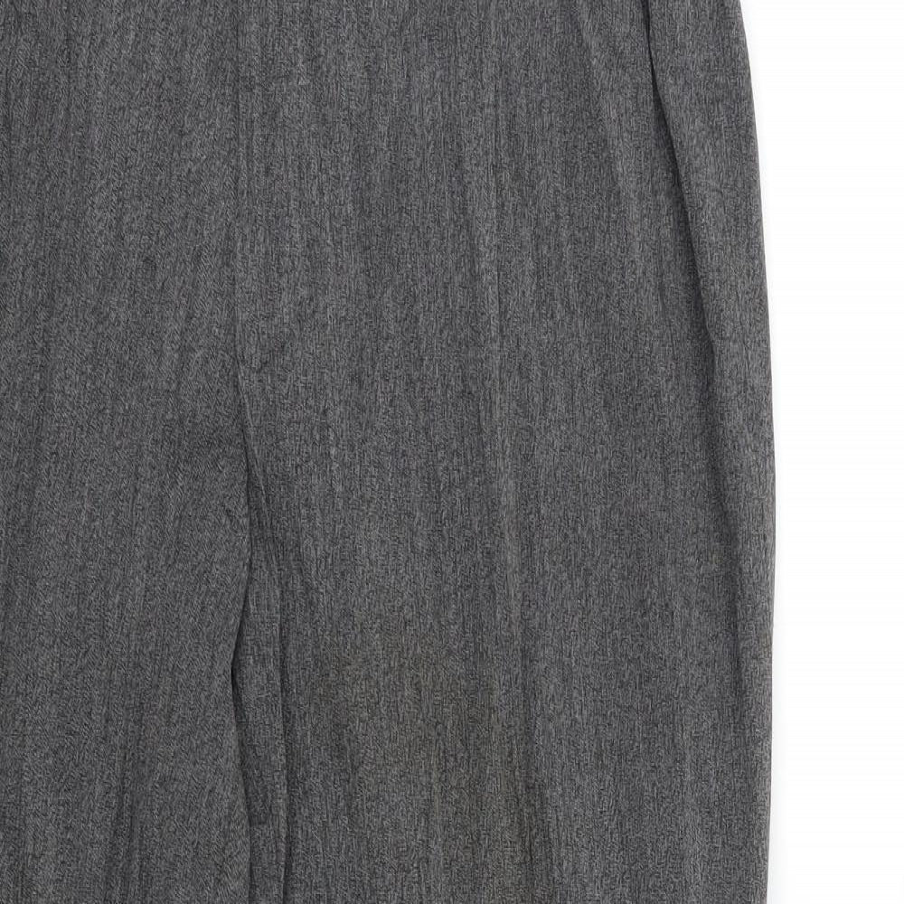 Womens UK Size 18 Marks and Spencer Regular Fit  Grey Trousers