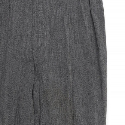 Womens UK Size 18 Marks and Spencer Regular Fit  Grey Trousers