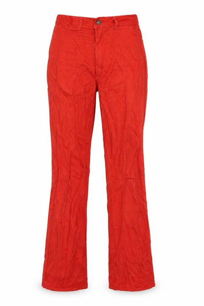 Womens Red  Denim Skinny Jeans Size 26 in L31 in