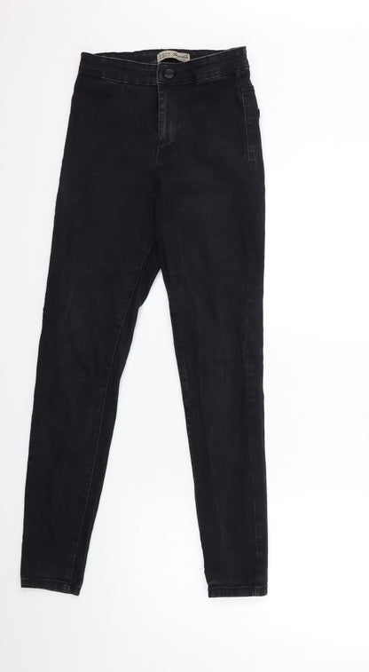 Denim & Co. Womens Black  Denim Skinny Jeans Size 8 L30 in