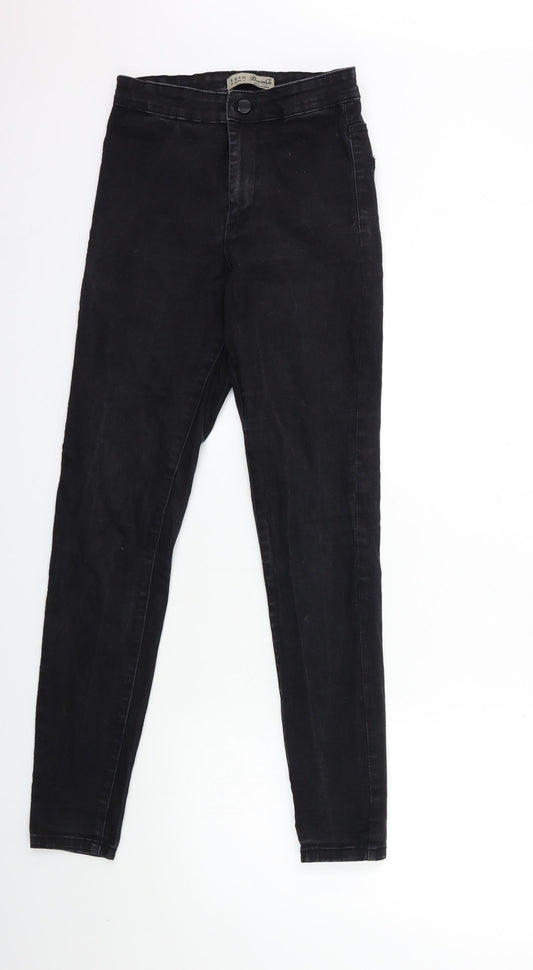 Denim & Co. Womens Black  Denim Skinny Jeans Size 8 L30 in