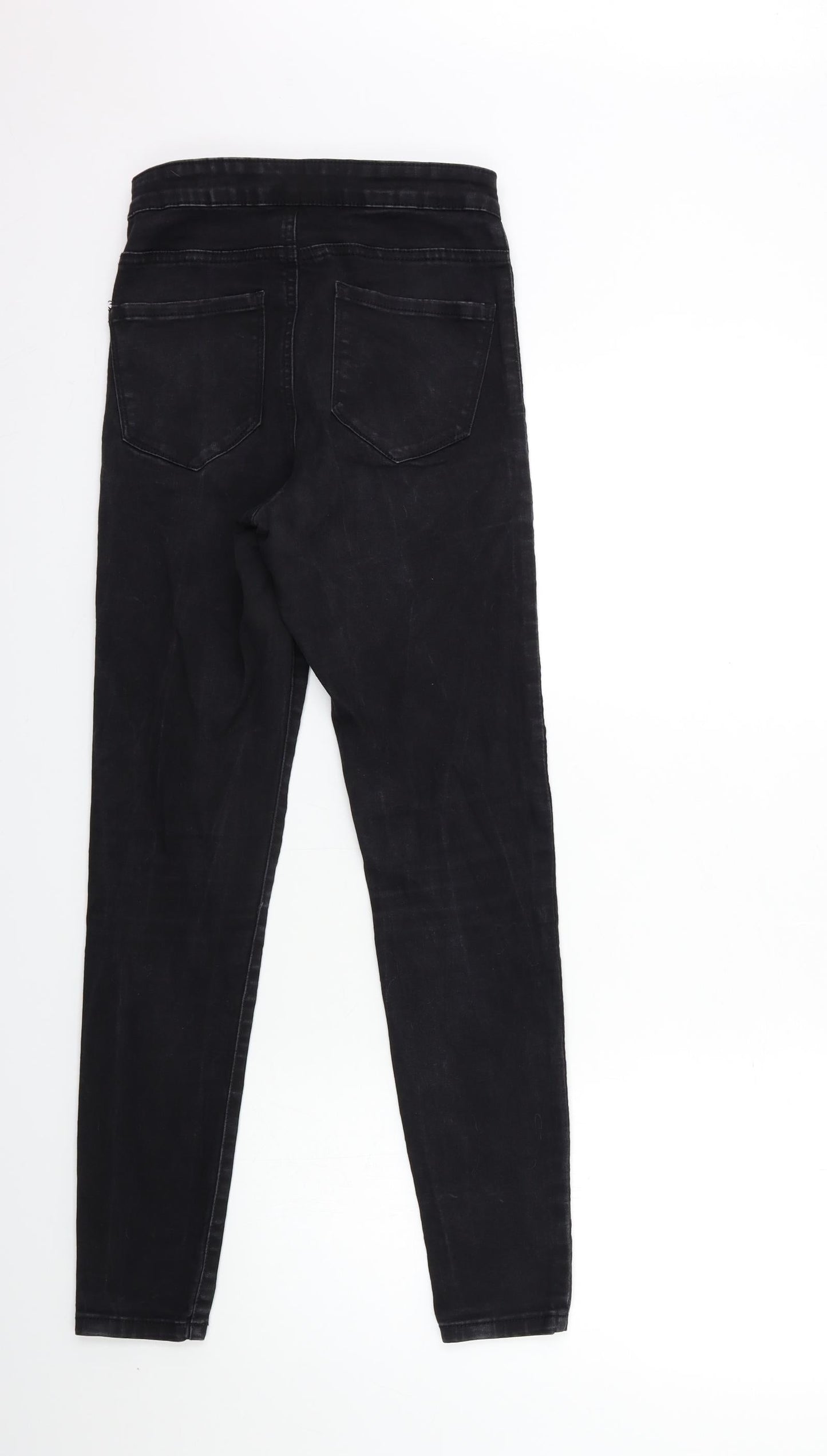 Denim & Co. Womens Black  Denim Skinny Jeans Size 8 L30 in