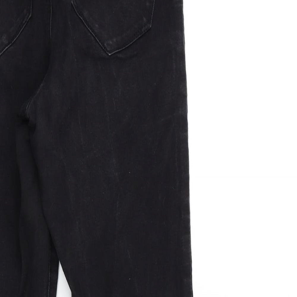 Denim & Co. Womens Black  Denim Skinny Jeans Size 8 L30 in