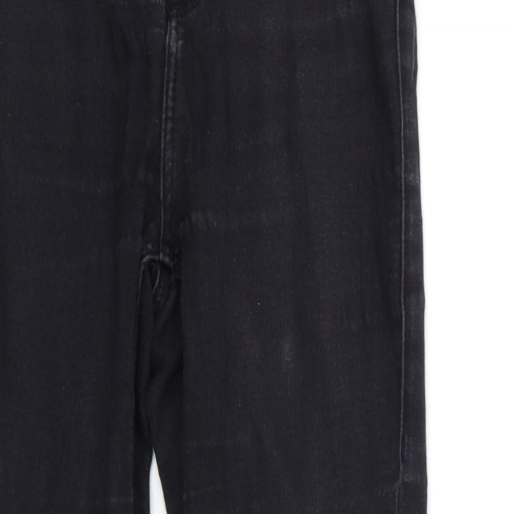 Topshop Womens Black  Denim Skinny Jeans Size 26 in L30 in