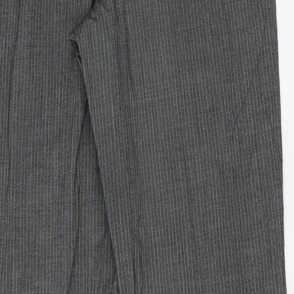 Womens UK Size 14 Marks and Spencer Regular Fit  Grey Trousers