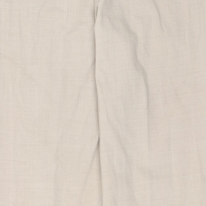 Womens UK Size 32 in Preworn Regular Fit  Beige Trousers