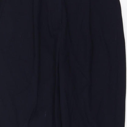 Womens UK Size 10 Marks and Spencer Regular Fit  Blue Trousers