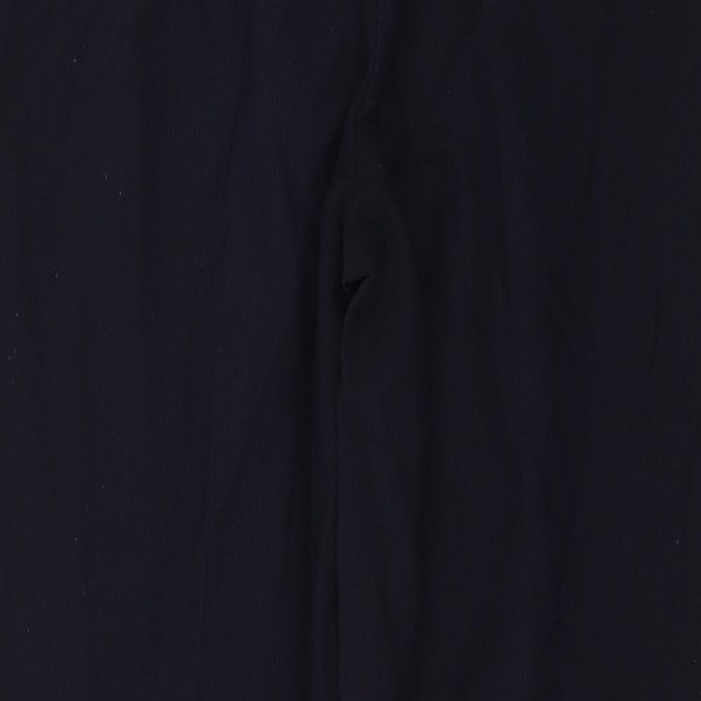 Womens UK Size 10 Marks and Spencer Regular Fit  Blue Trousers