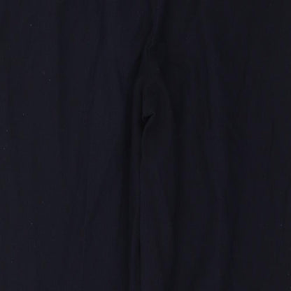 Womens UK Size 10 Marks and Spencer Regular Fit  Blue Trousers