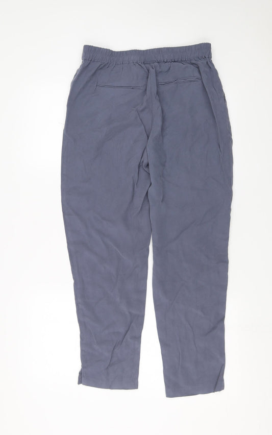 Womens UK Size 10 VILA Regular Fit  Blue Trousers