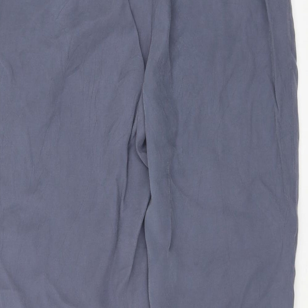 Womens UK Size 10 VILA Regular Fit  Blue Trousers