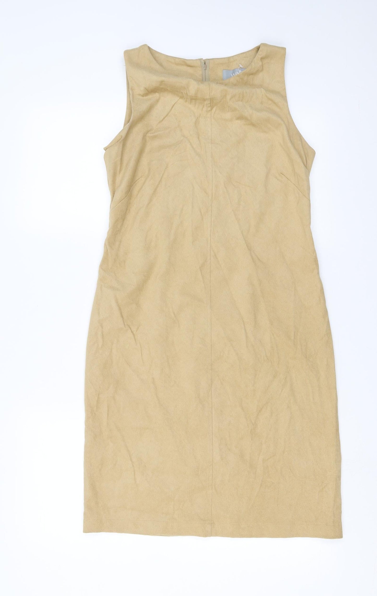 Wallis Womens Beige   Shift  Size 10