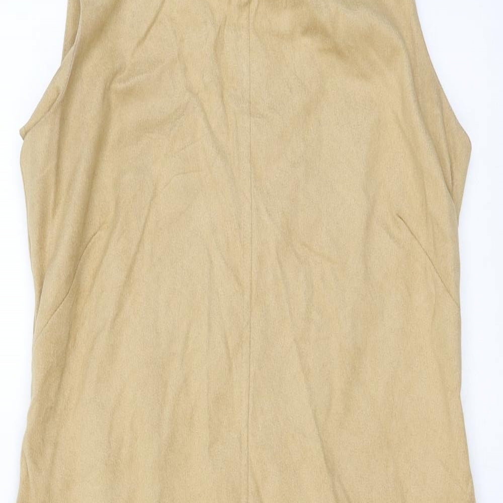 Wallis Womens Beige   Shift  Size 10