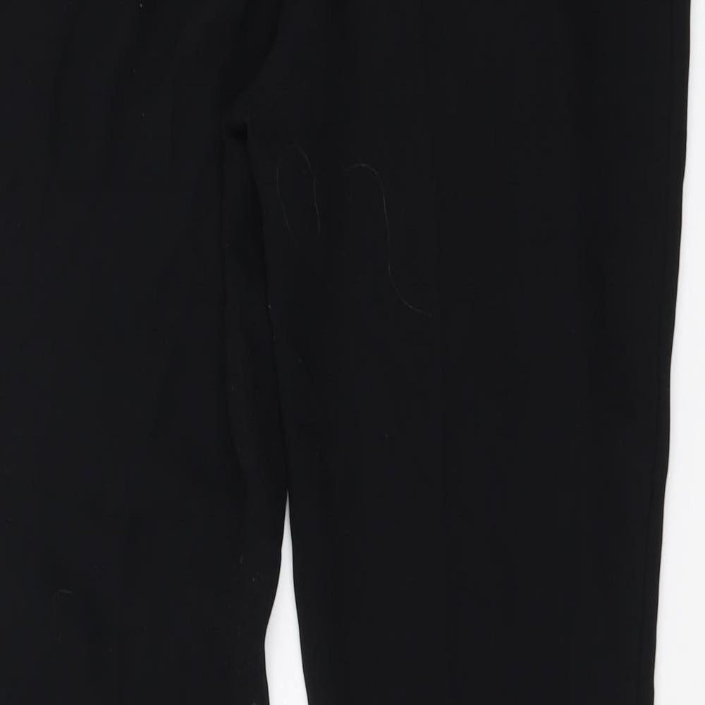 Monsoon Womens Black   Trousers  Size 8 L27 in