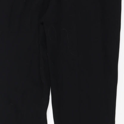 Monsoon Womens Black   Trousers  Size 8 L27 in