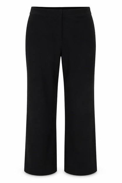 Womens UK Size 30 in TruTex Regular Fit  Black Trousers
