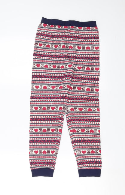 One Direction Girls Purple Geometric   Pyjama Pants Size 9-10 Years  - One Direction