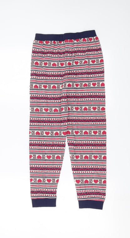 One Direction Girls Purple Geometric   Pyjama Pants Size 9-10 Years  - One Direction
