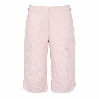 Womens UK Size 32 in Preworn Regular Fit Cropped Pink Trousers