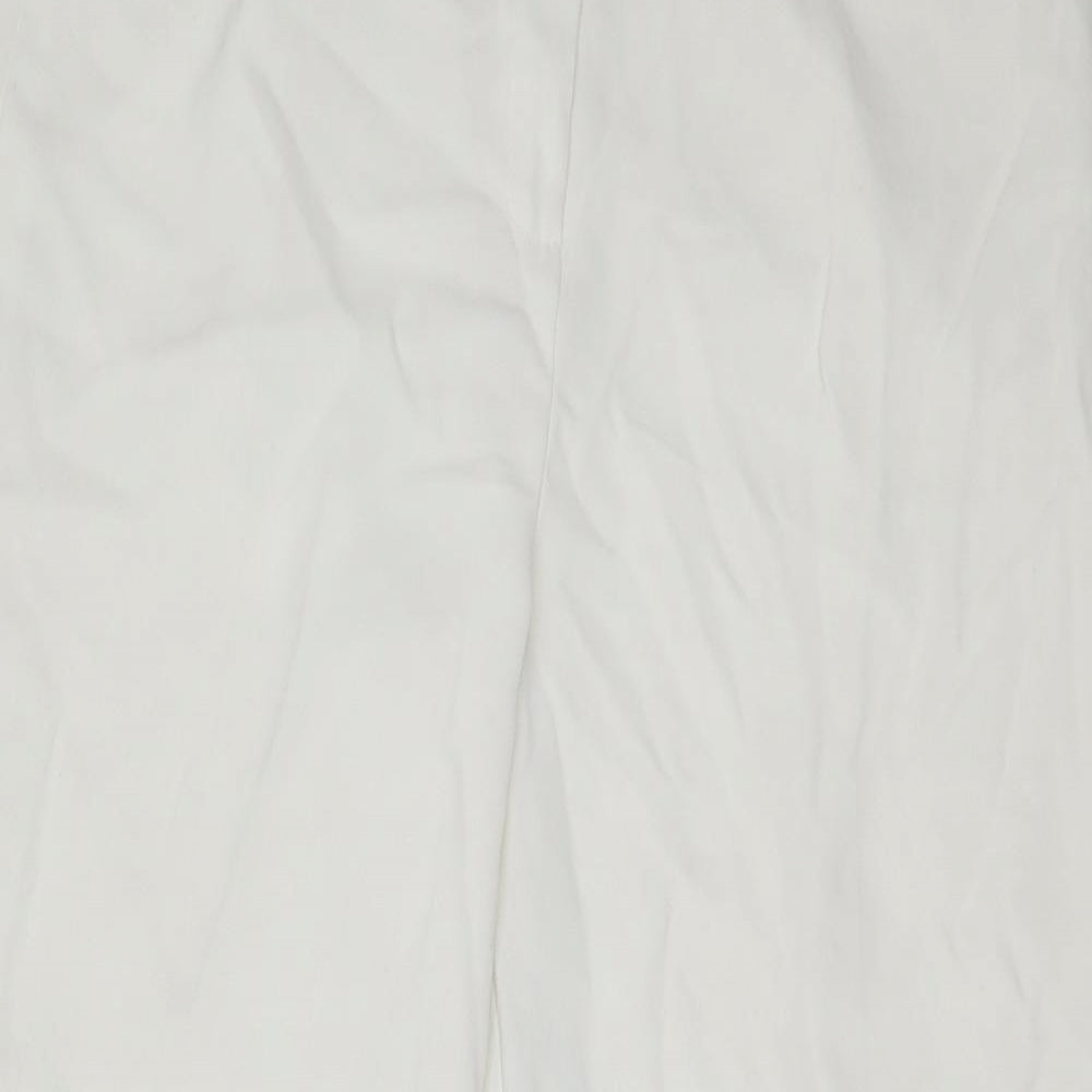Ann Harvey Womens Ivory   Trousers  Size 16 L27 in
