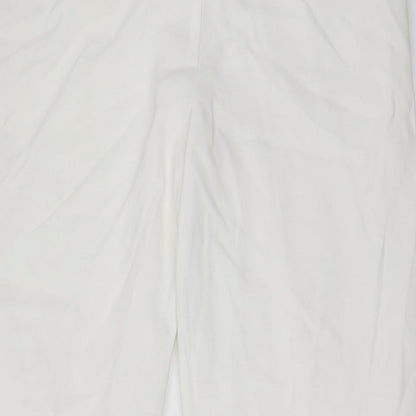 Ann Harvey Womens Ivory   Trousers  Size 16 L27 in