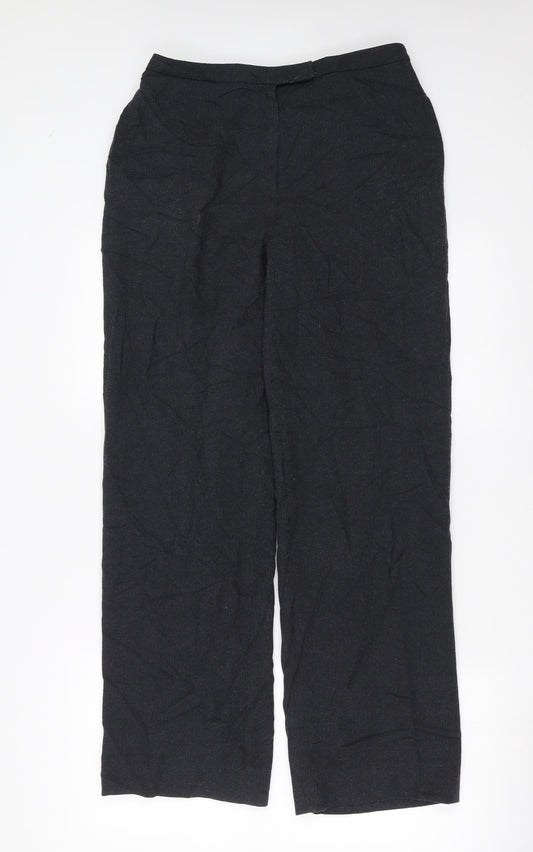 Womens UK Size 30 in Preworn Regular Fit  Grey Trousers