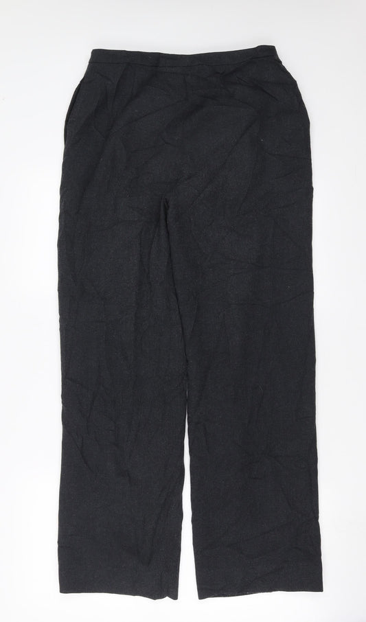 Womens UK Size 30 in Preworn Regular Fit  Grey Trousers