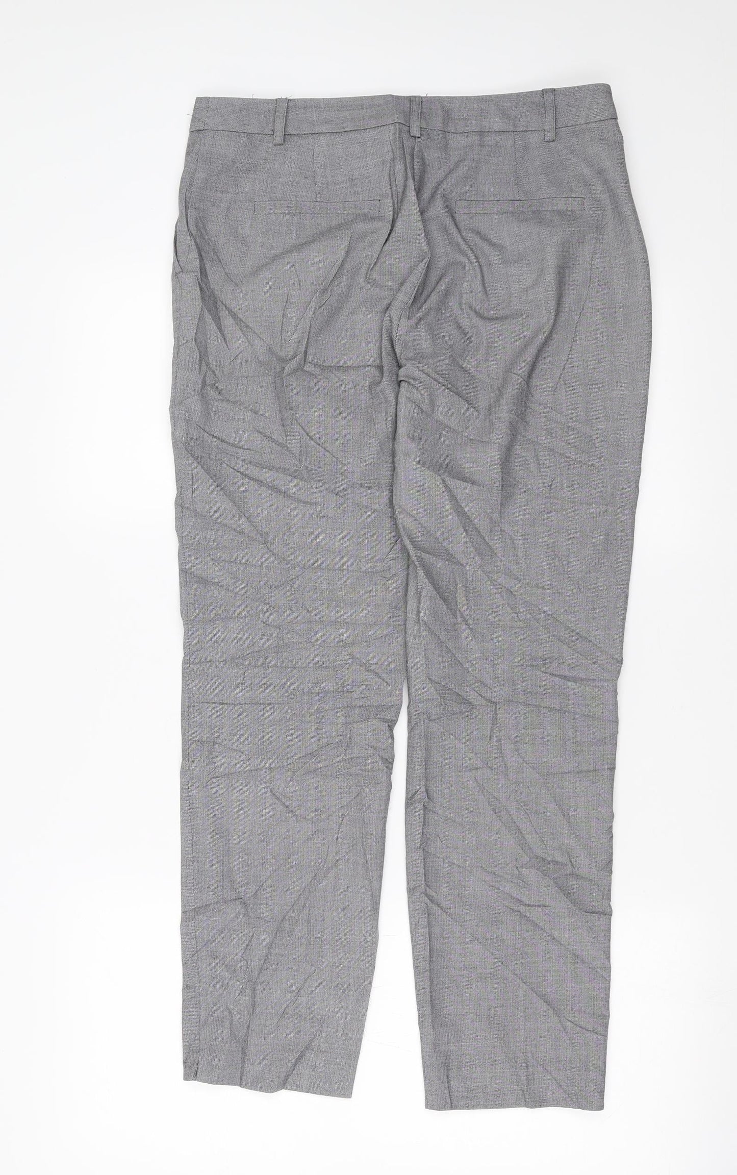 Womens UK Size 10 Papaya Regular Fit  Grey Trousers