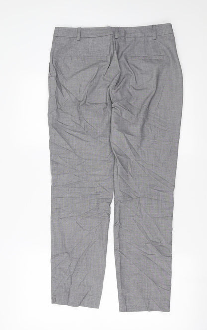 Womens UK Size 10 Papaya Regular Fit  Grey Trousers