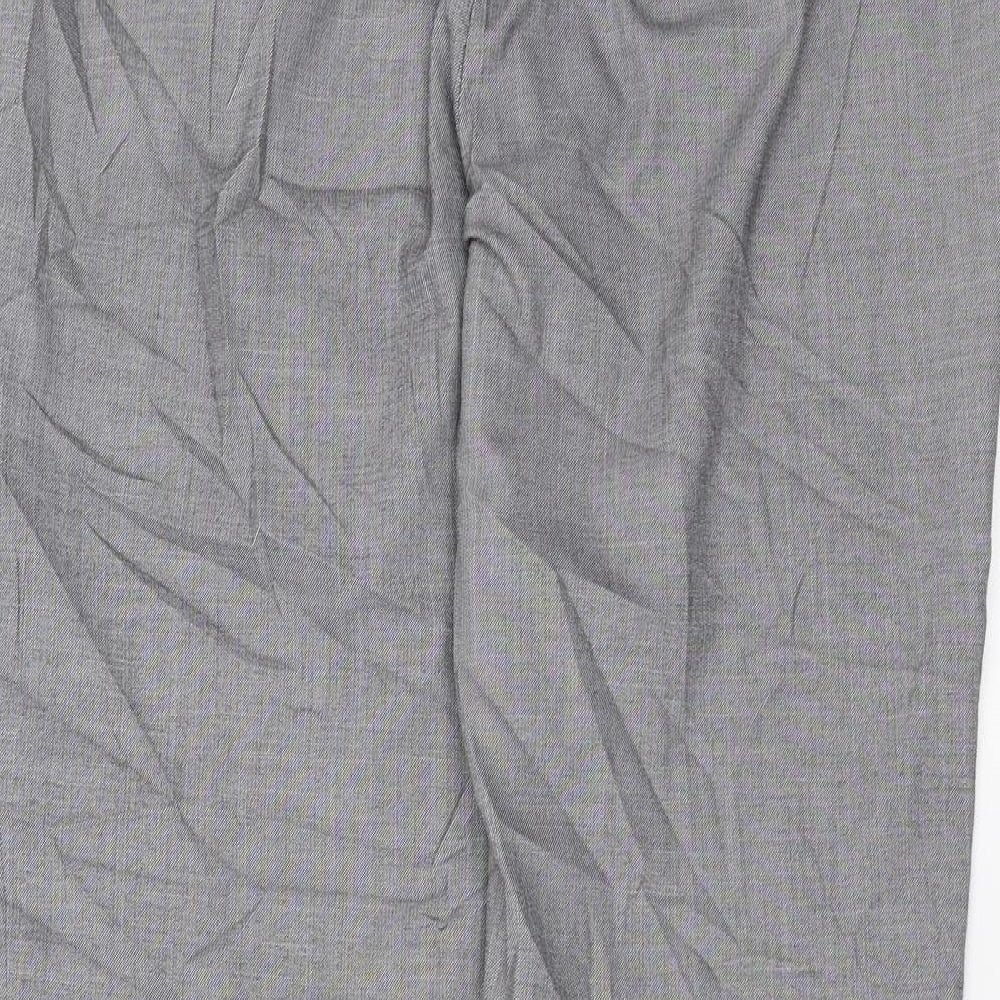 Womens UK Size 10 Papaya Regular Fit  Grey Trousers