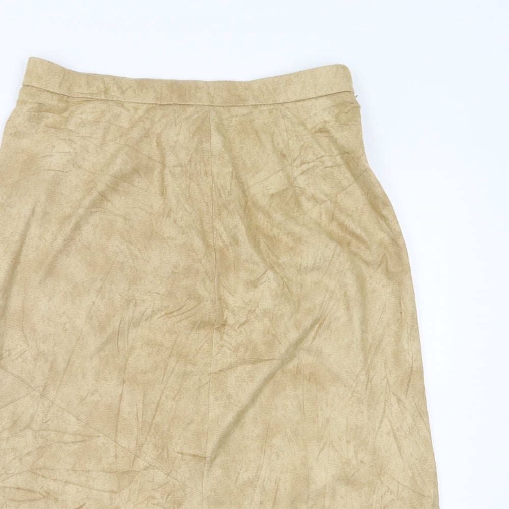 KARELIA Womens Beige   Maxi Skirt Size 14