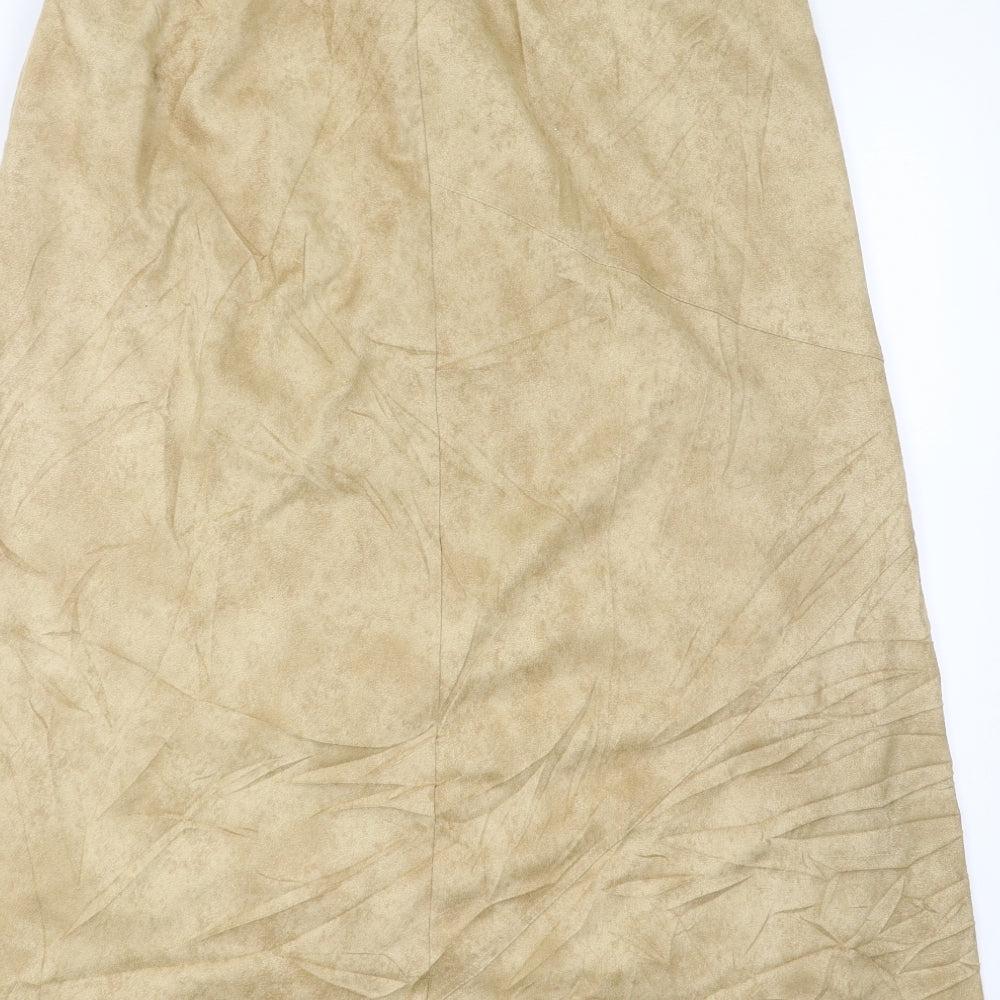 KARELIA Womens Beige   Maxi Skirt Size 14