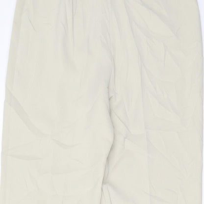 Elizabeth Emanuel  Womens Beige   Trousers  Size 12 L30 in