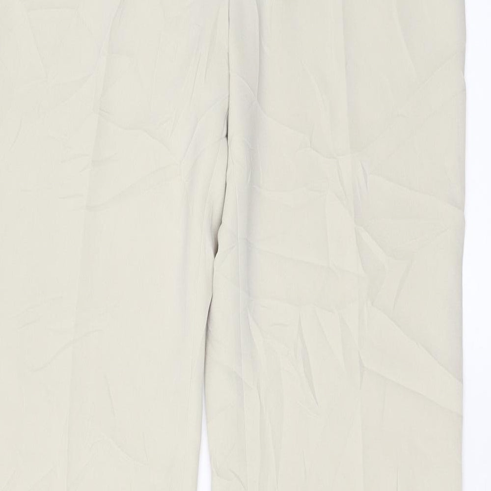 Elizabeth Emanuel  Womens Beige   Trousers  Size 12 L30 in