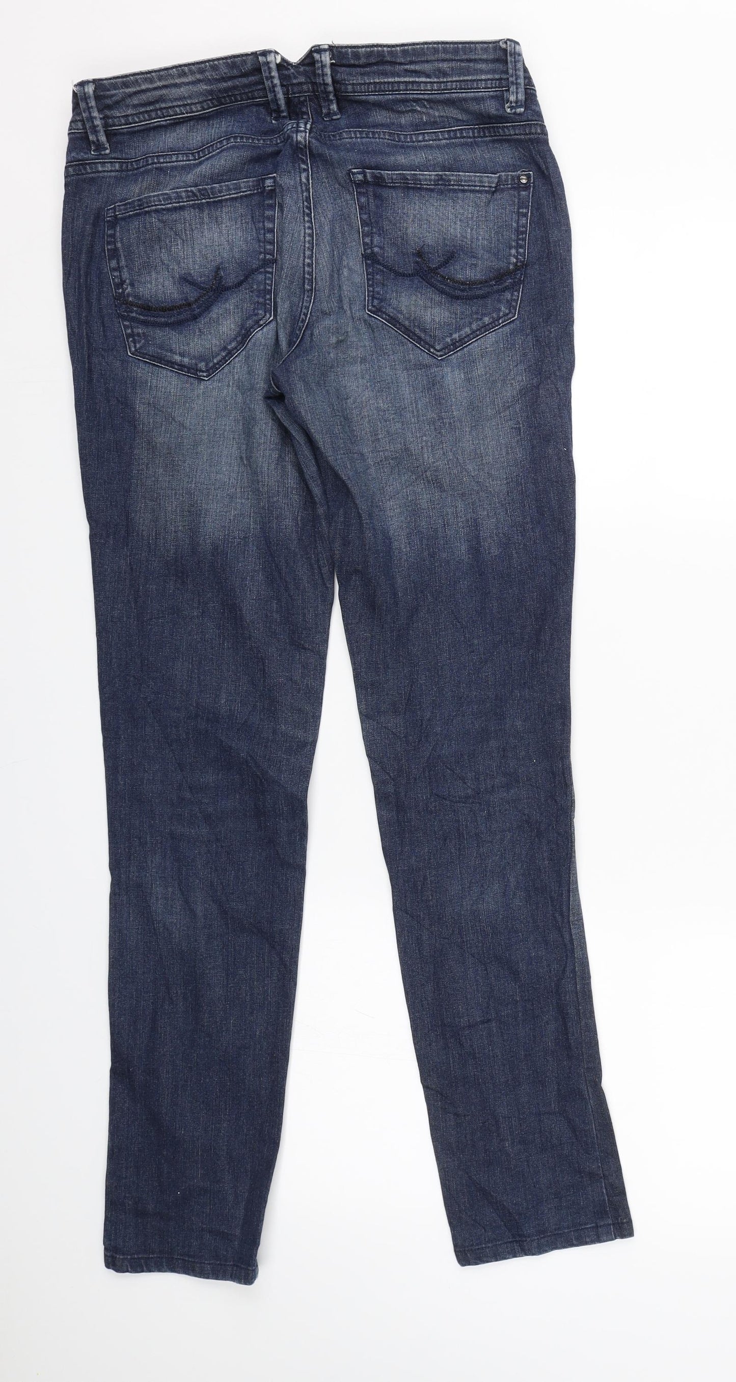 ORSAY Womens Blue  Denim Skinny Jeans Size 30 in L28 in