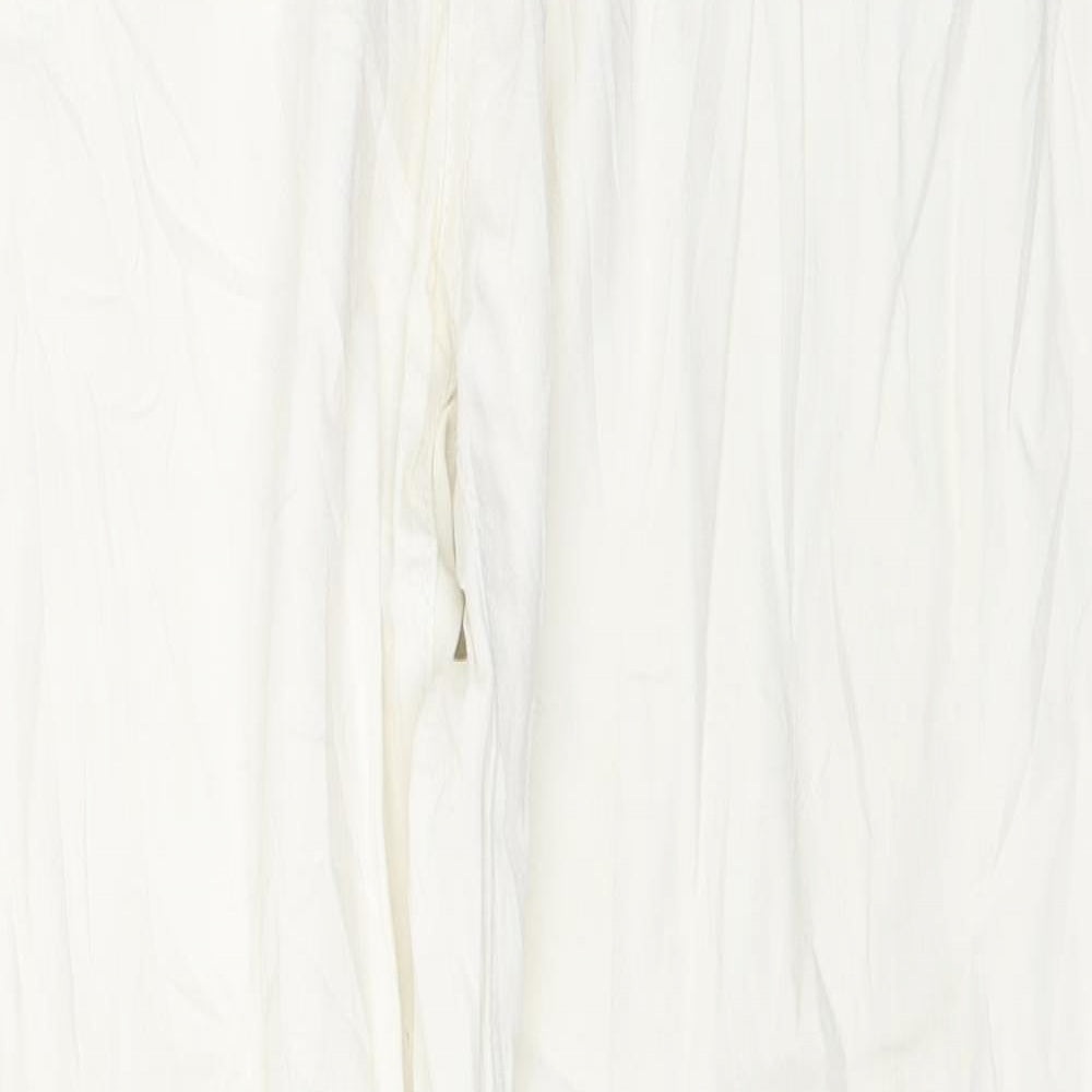 Ando Jeans Womens White  Denim Straight Jeans Size XL L30 in
